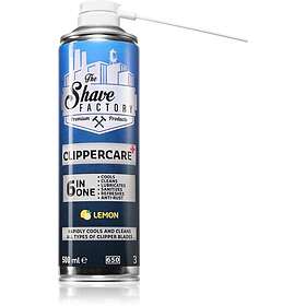 The Shave Factory Clippercare 6 in 1 Spray för rakapparater 500ml