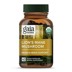 Gaia Herbs Lions Mane Mushroom 40 Kapslar