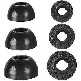 CaseOnline Öronkuddar Foam 6-pack Samsung Galaxy Buds 3 Pro Svart