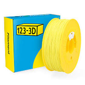 123-3D ASA Filament Gul 1,75mm 1kg