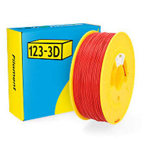 123-3D ASA Filament Röd 1,75mm 1kg