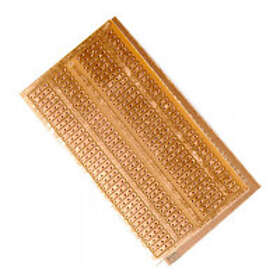 123-3D $$ Epoxi FR-4 PCB med enkelsidiga kopparzoner 5 x 9,5cm