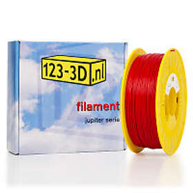 123-3D PETG filament Röd 1,75mm 1kg