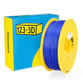 123-3D PLA Filament Blå 1,75mm 1kg Satin