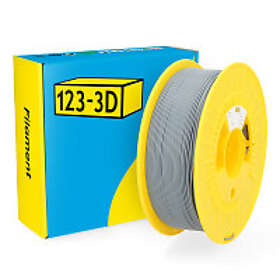 123-3D PLA Filament Grå 1,75mm 1kg