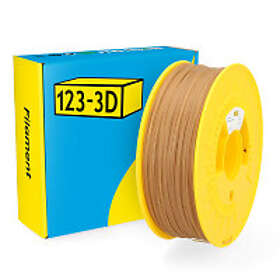 123-3D PLA Filament Blond Beer 1,75mm 1kg Bio