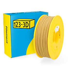 123-3D PLA Filament Dark Beer 1,75mm 1kg Bio
