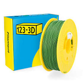 123-3D PLA Filament Grön 1,75mm 1kg Glitter