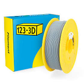 123-3D PLA Filament Grå 1,75mm 1kg High Speed