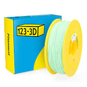 123-3D PLA Filament Grön 1,75mm 1kg Pastell