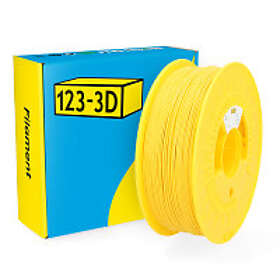 123-3D PLA Filament Gul 1,75mm 1kg