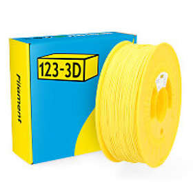 123-3D PLA Filament Gul 1,75mm 1kg Matt