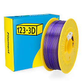 123-3D PLA Filament Guld Lila 1,75mm 1kg Chameleon
