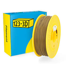 123-3D PLA Filament Khakigrå 1,75mm 1kg