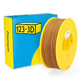 123-3D PLA Filament Linen Brown 1,75mm 1kg Bio