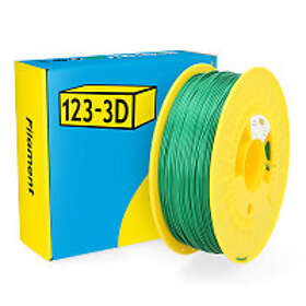 123-3D PLA Filament Mörkgrön 1,75mm 1kg Satin