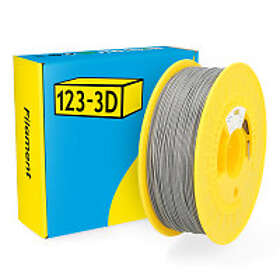 123-3D PLA Filament Silver 1,75mm 1kg Glitter