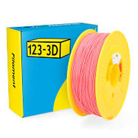 123-3D PLA Filament Strawberry Pink 1,75mm 1kg