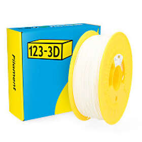 123-3D PLA Filament Snövit 1,75mm 1kg