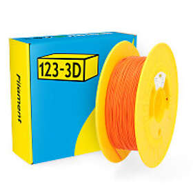 123-3D TPU 85A Filament Orange 1,75mm 0,5kg