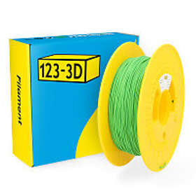 123-3D TPU 85A Filament Limegrön 1,75mm 0,5kg