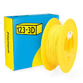 123-3D TPU 85A Filament Gul 1,75mm 0,5kg