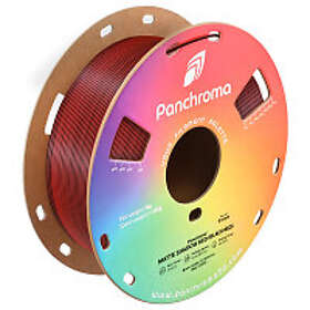 Polymaker PLA Filament Shadow Red (svart-röd) 1,75mm 1kg Panchroma Dual Matt