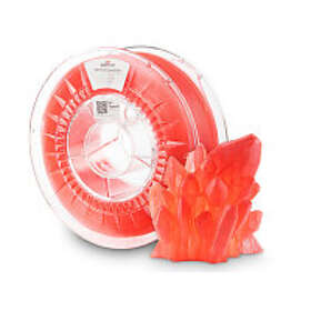 Spectrum PLA Filament Hallonröd 1,75mm 1kg Crystal