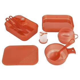 Clas Ohlson Campingset plast, 9 delar