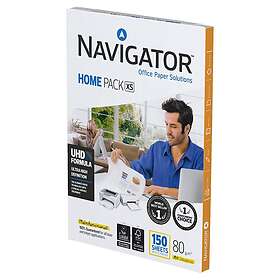 Navigator Home Pack XS kopieringspapper ohålat A4 80g, 150 ark