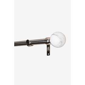 Hasta Gardinstång Set Ofelia 110-200 cm Silver Gardintillbehör Från Homeroom