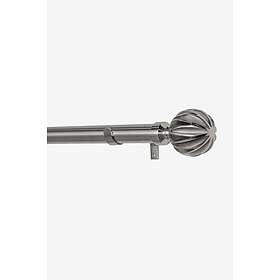 Hasta Gardinstångsset Ylva 160-300 cm Silver Gardintillbehör Från Homeroom