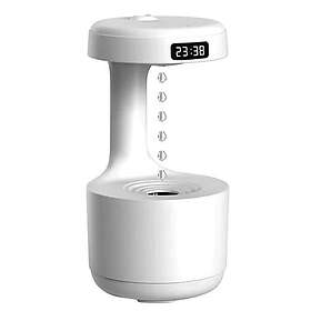 Scandinavian Collection Humidifier with Anti-Gravity Effect and Clock