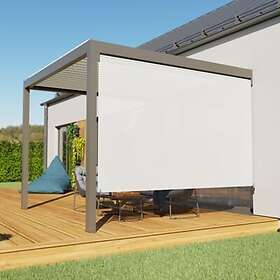 Guide Store latéral sans pour pergola adossée Salto Alumin'home gris taupe RAL 7039