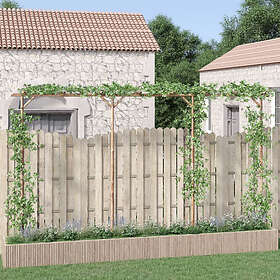vidaXL Pergola Bambou 385x40x205 cm