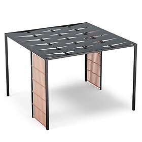 Blumfeldt Vert de Tonnelle Pergola jardin en 3x3 m acier thermolaqué