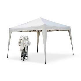 Alice's Garden Tonnelle pliante 3x3 m Tecto Sable Tente de jardin pop up. pergola pliable. Barnum. chapiteau.