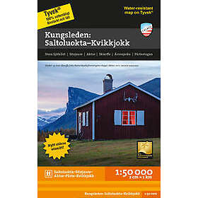 Kungsleden: Saltoluokta Kvikkjokk 1:50,000
