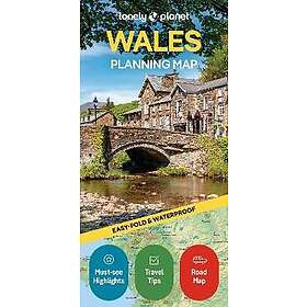 Lonely Planet Wales Planning Map