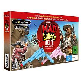 MAXX TECH Mad Bullets CIB with Switch 2 & 1 compatible accessory