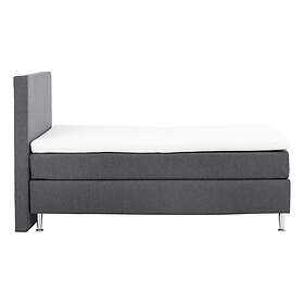 Komplett Munia Sängpaket Kontinentalsäng 120x200 cm Mörkgrå sängpaket