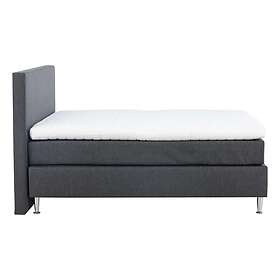 Komplett Munia Sängpaket Kontinentalsäng 180x200 cm Mörkgrå sängpaket