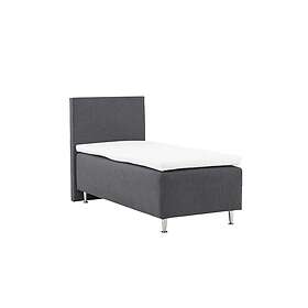 Venture Home Mesa Sängpaket Ramsäng 90x200 cm Mörkgrå Komplett sängpaket