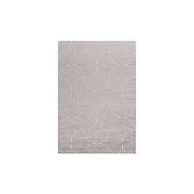 KM Home Granada Viskosmatta 200x290 cm Greige & konstsilkesmatta Beige