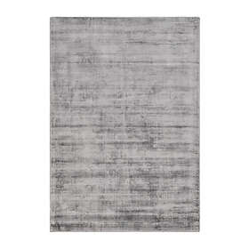KM Home Tribeca Viskosmatta 240x340 cm Rektangulär Grå & konstsilkesmatta