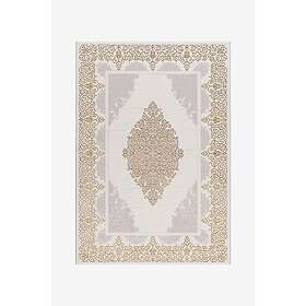 KM Home Ankara Wiltonmatta 240x340 cm Beige/Guld Wiltonmattor Beige,Guld