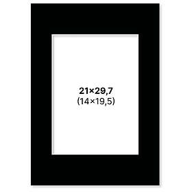 Pen Store Passepartout Svart 21x29,7 cm A4