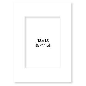 Pen Store Passepartout Hvitx18 cm