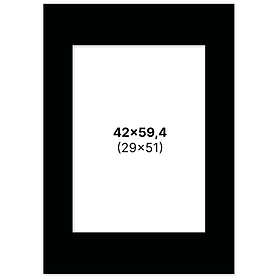 Pen Store Passepartout Svart 42x59,4 cm A2