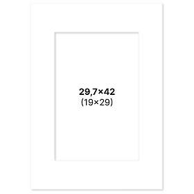 Pen Store Passepartout Vit 29,7x42 A3